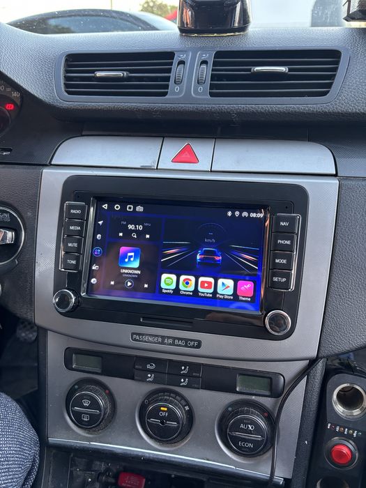 Navigatie VW Golf 5/6/Passat/Polo/Jetta/ CarPlay&AndroidAuto 7 INCH