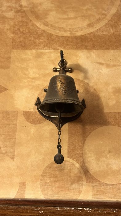 Ретро бронзово звънче