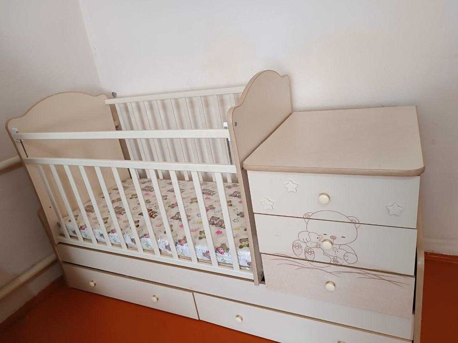 кровать 3в1 матрасы бар жаңа