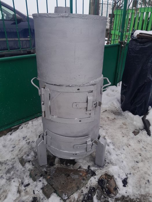 Soba solida lemne cărbuni deseuri