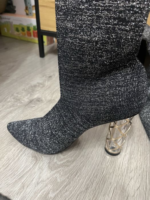 Cizme peste genunchi noi + CADOU