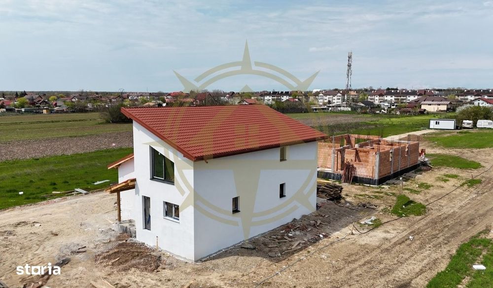 Dom00455 - vila cu arhitectura modern-contemporana snagov