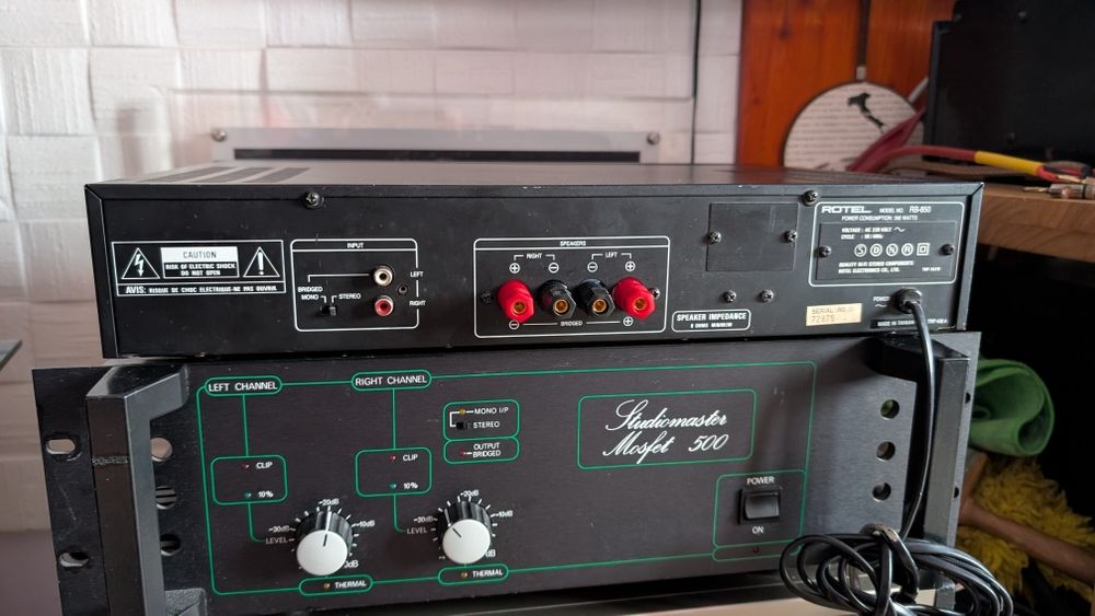Rotel RB  850 power ,amplificator ,dualmono