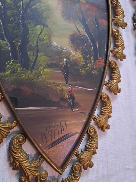 pictura rama bronz 72/34 cm