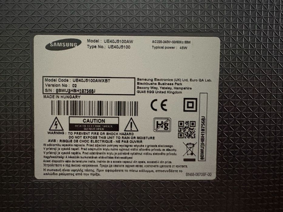 Samsung Led TV 101 cm