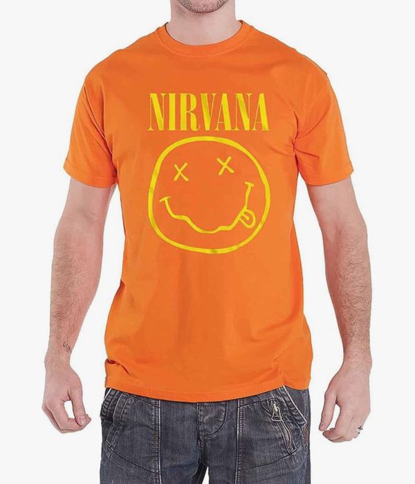 Nirvana - ориг нова мъжка тениска loose fit. М.