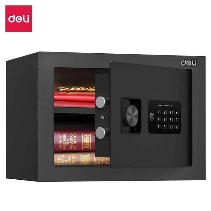 Seyf deli Сейф 250x350x250 ET530 Deli  9.7кг Скидки !!! Акция !!!