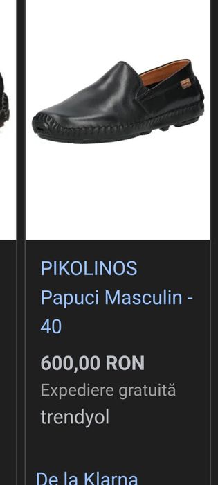 Pikolinos espadrile piele naturala 43