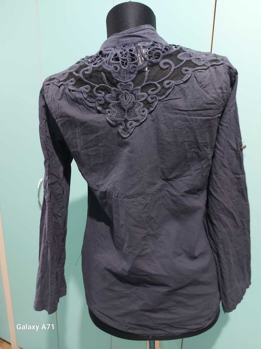 Camasa dama mas.S, subtire de vara, bleumarin