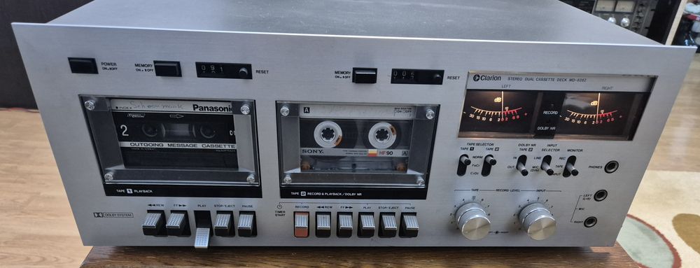 Dublu Deck Clarion MD 8282