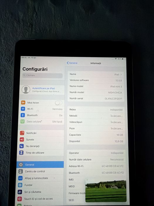 Apple Ipad Mini 3 16g