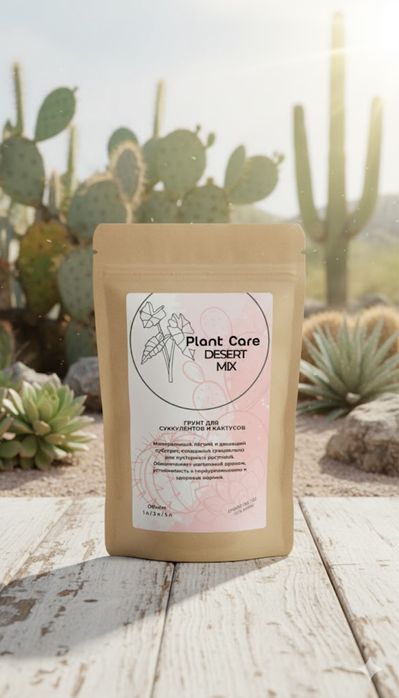 Готовый грунт для суккулентов и кактусов