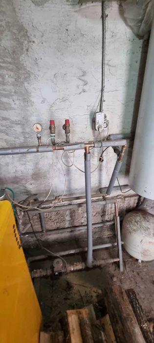 Cazan pe lemne Junkers 25 kW COMPLET + boiler, functional