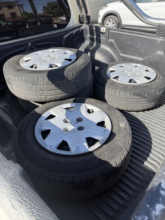 Диски с шинами на шевроле кобальт R14