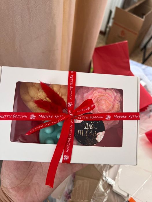 Подарки из ароматные мыло