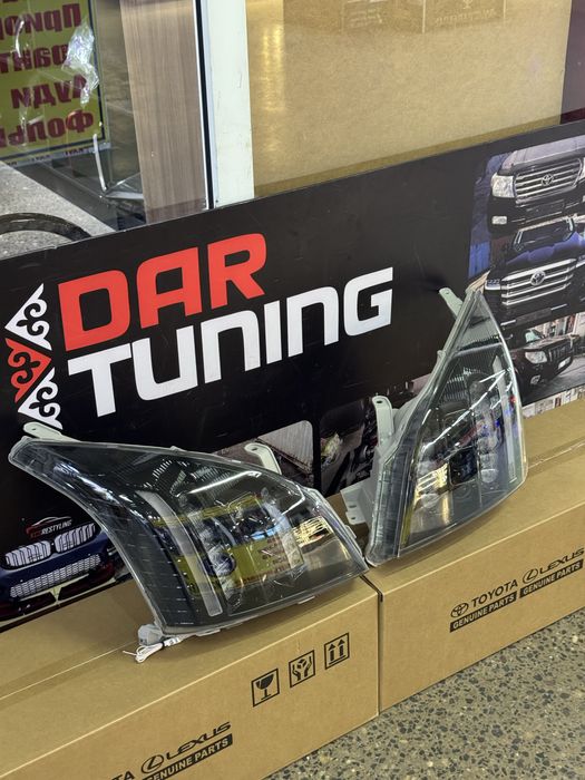 Prado 120 передние led фары