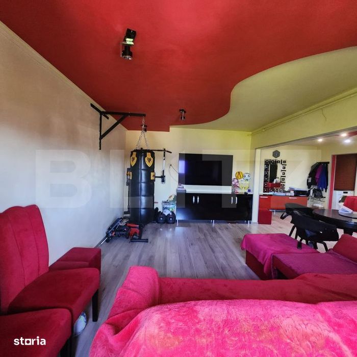 Apartament cu 2 camere, 53 mp, mobilat, costuri mici intretinere, zona