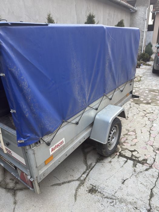 Remorca auto 750 kg basculabila