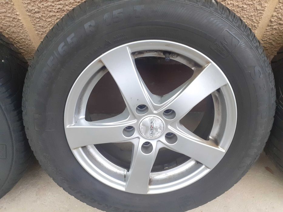 vand set 4 roti complete cu jante aluminiu / aliaj Dezent 5 x 112 VAG