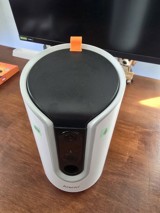 Камера за домашни любимци Arenti - PetCam, 360°, бяла