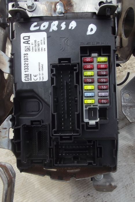Panou Sigurante Opel Corsa d 2006-2014 Modul BCM tablou sigurante