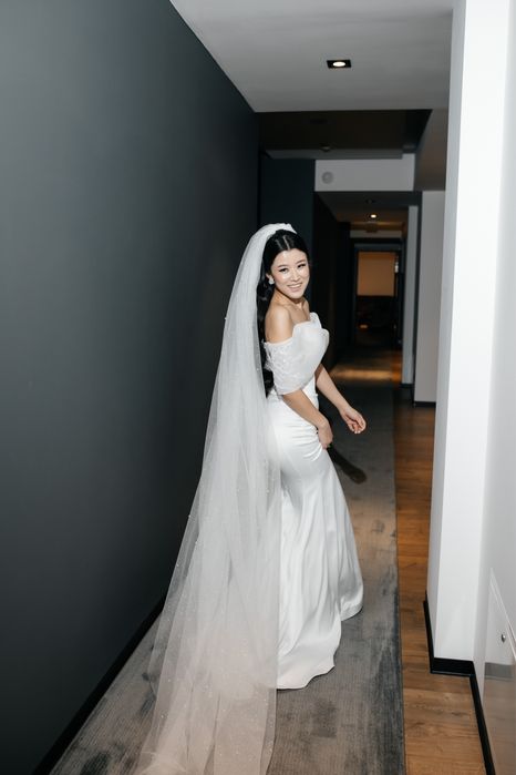 Дизайнерское свадебное платье