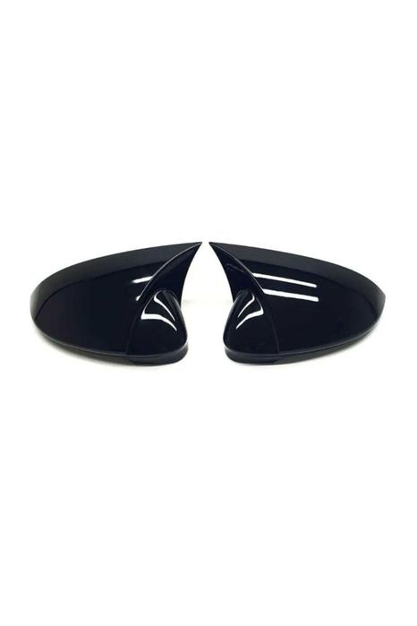 Set Capace Oglinzi Oglinda Batman Volkswagen Golf 8, M Style, Negru Lucios