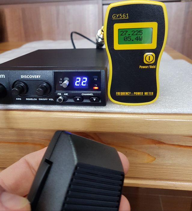 Statie radio CB - Storm DISCOVERY 3 (EXPORT) 4-10-25W * noua/garantie