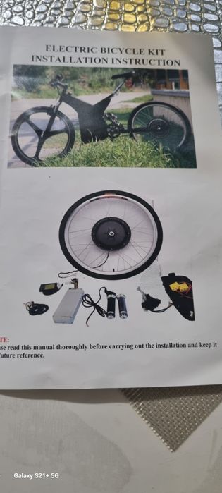 Kit conversie bicicleta