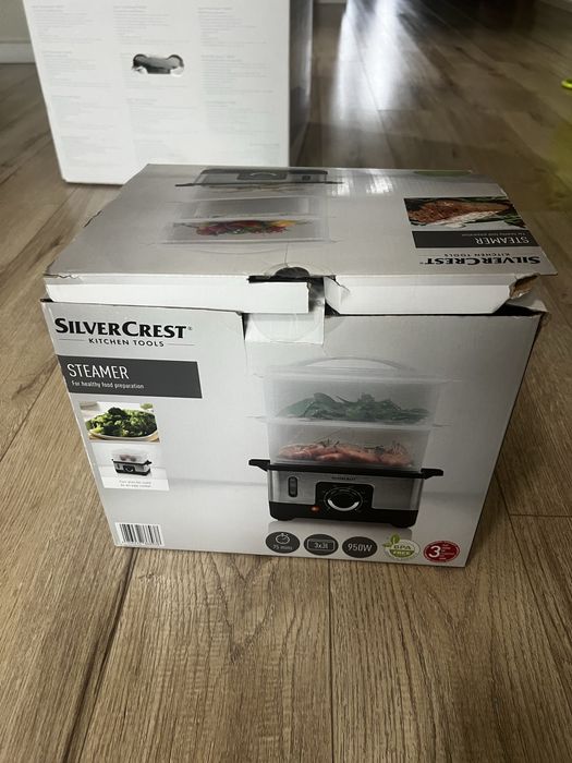 Aparat de gatit cu aburi Silvercrest