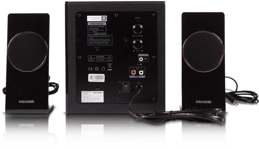 Колонка Microlab M-660BT 2.1 — 56W Bluetooth Акустика с Сабвуфером