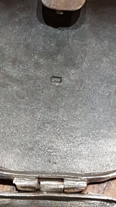 Pandantiv caseta ovala stea xl Argint 925,rubin sintetic,deosebita