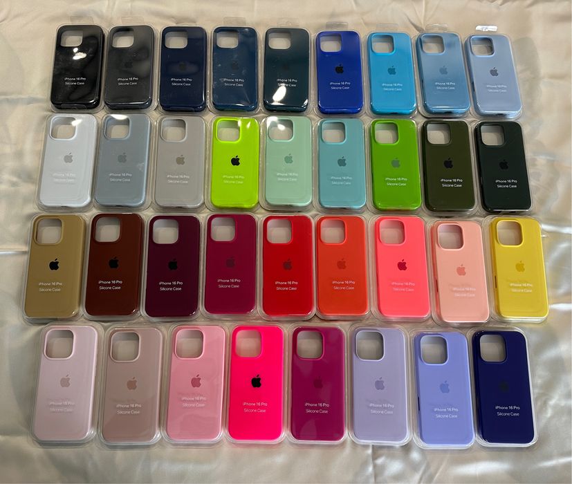 Husa silicon catifea iPhone Air 17 Pro 17 Pro Max logo apple