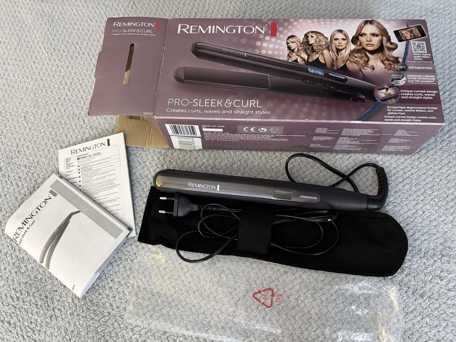Преса за коса Remington Pro - sleek & curl
