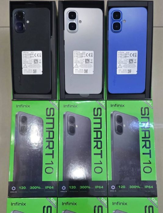 Infinix Smart 10 8/256 8/128 6/64 4/64 GB