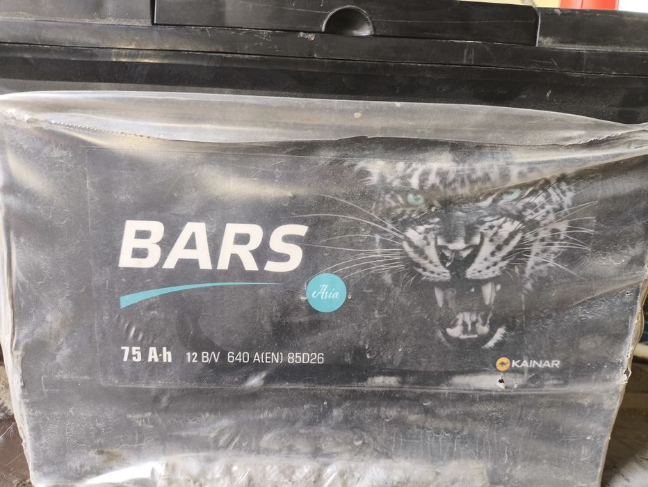 Аккумулятор барс 75тік