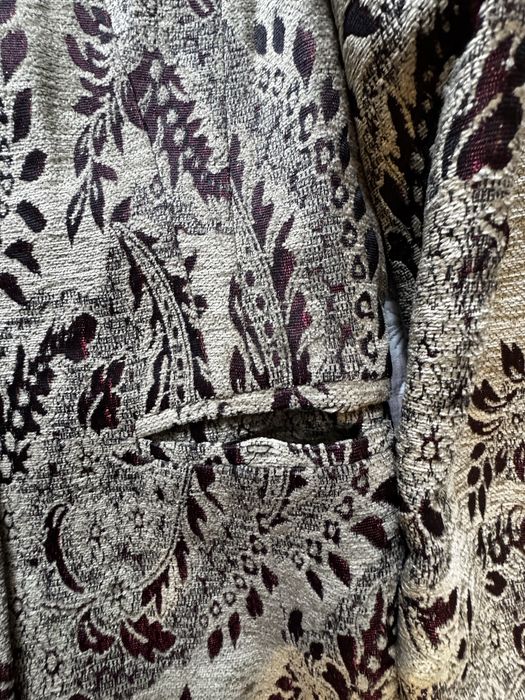 Пальто сюртук велюровое