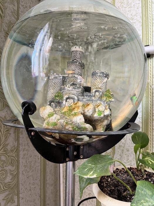 Аквариум круглый