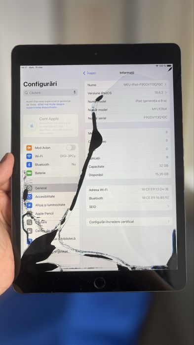 iPod 8th Gen 32GB A2270 Apple iPad MDM