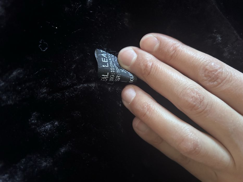 Дубленка мужская кожаная.