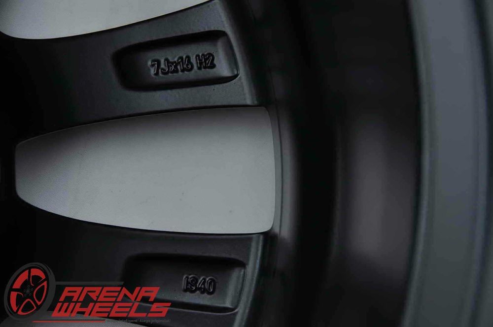 Jante 16 inch Originale BMW Seria 1 F20 F21 R16 Style 411 Negru Mat