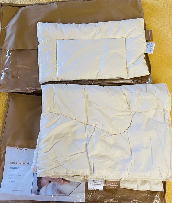 Set de pat, lână Merino, Nou