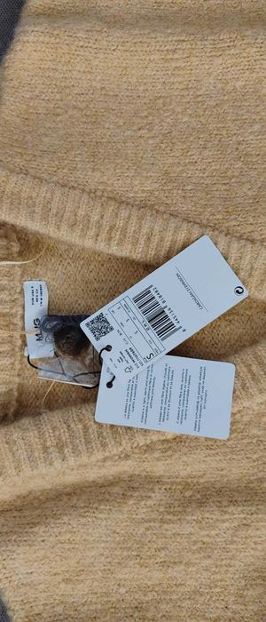 Vand cardigan galben Mango, nr S