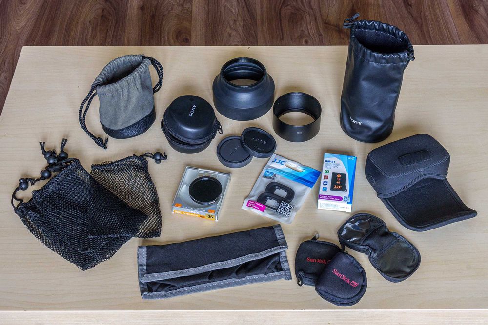 Diverse accesorii pentru camere foto Sony