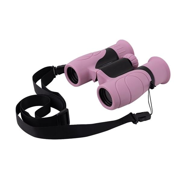 Binoclu compact pentru copii, 8x21, roz