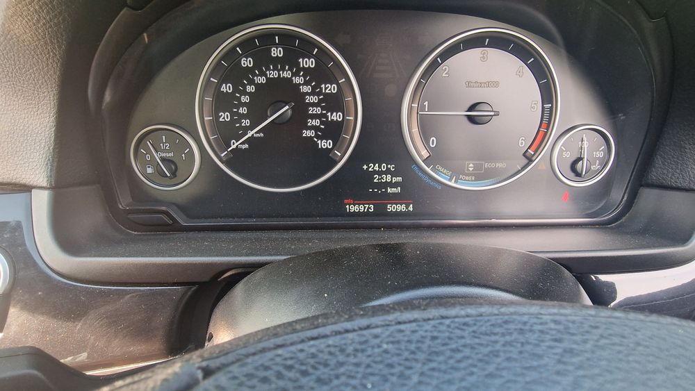 Bmw f10 520D дизел  десен волан