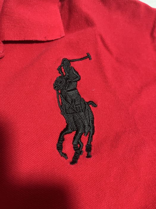 RALPH LAUREN!! Tricou polo Ralph Lauren roşu