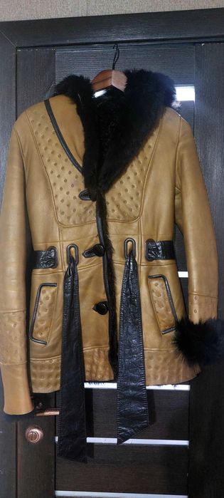 Дубленка кожаная
