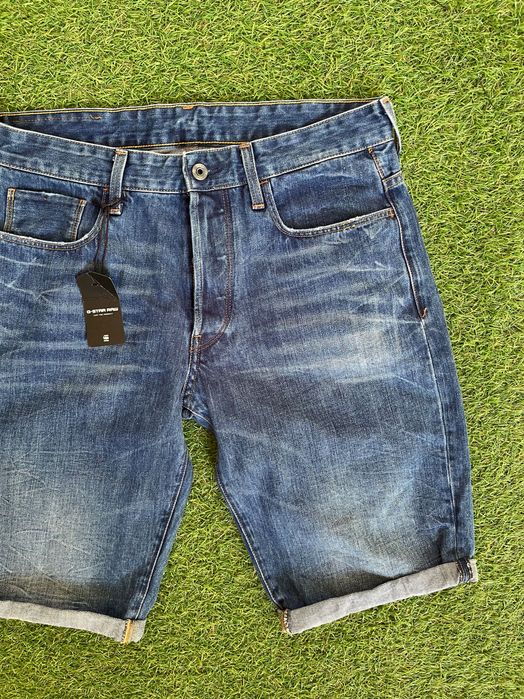 Мъжки къси дънки : G-STAR RAW 3301 Tapered 1/2 33