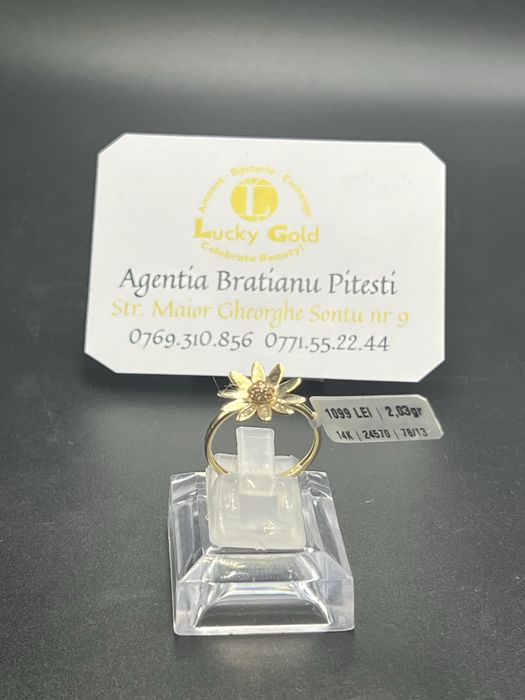 Inel aur 14k 2.03 gr marimea 18 cod 24570